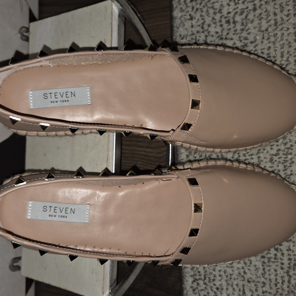 Steven New York Lambskin Espadrilles sz 11 - Picture 3 of 7